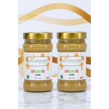 Soul Kitchen Organik Ürünler Organik Sertifikalı Tahin Katkısız Doğal 300 G 2’li Avantaj Set