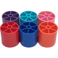 Öztepe Plastik Roller Kaydırak Makarası 10’lu Set | Çocuk Parkı Roller Slide Parçası | Plastik Kaydırak Rulosu