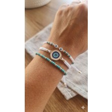 Karma Shop Aegean Charm – 3’lü El Yapımı Nazar Bileklik Seti