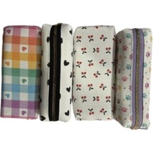 Unicus Figürlü Kanvas Kalem Çantası UNCS-1007 Karışık - 1 Adet