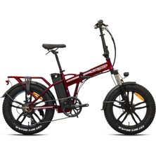 Elektrone Zuma - 20 - Katlanır - 7 Vites - H.disc - Elektrikli - Kırmızı - Siyah