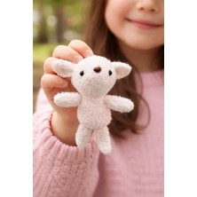 Bymiel Peluş Ayıcık Figürlü Mandal Toka – Yumuşak Dokulu Çocuk Saç Tokası