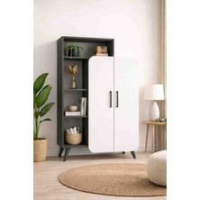 Nova (180X200 Cm) Çok Amaçlı Dolap Kitaplık