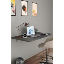 Alpa Ev Mobilya Katlanabilir Duvara Monte Masa - 50X90 cm Ofis, Ev Çalışma Masası