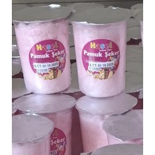 Hasel Şekerleme Bardak Pamuk Şekeri (Hediyelik, Sınıf Okul,kermes,çocuk, Eglence) Renkli 400 ml