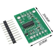 Emay Center HX711 Yük Hücresi Ağırlık Sensörü Amplifikatör Modülü (Load Cell) - Arduino Uyumlu