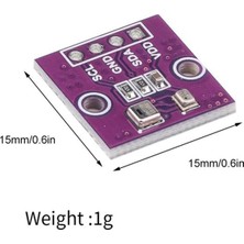 Emay Center AHT20 + BMP280 Yüksek Hassasiyetli Dijital Sıcaklık, Nem ve Barometrik Basınç Sensörü Modülü I2C Arduino Uyumlu