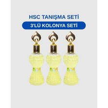 Hsc 3'lü Lüx Kolonya Seti – Ferahlatıcı Kolonya Seti