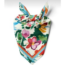 618 Concept 55X55 Çiçek Bahçesi Bandana/ Fular