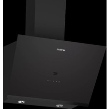 Siemens SİEMENS LC67KPJ60T iQ500 Duvar Tipi Davlumbaz 60 cm Siyah Cam, Siyah