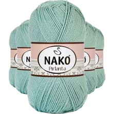 Herşey Trend Herşeytrend 5 Adet Pırlanta Amigurumi El Örgü Ipi Yünü Çağla Yeşili 12297