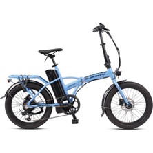 Elektrone Pacıfıc - 20 - Katlanır - 7 Vites - H.disc- Elektrikli - Mavi/siyah