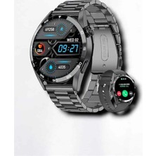 Northcity Suya Dayanıklı Dokunmatik Akıllı Saat - Bluetooth 5.0, Sesli Asistan ve Gelişmiş Sağlık Takibi