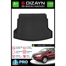 S-Dizayn Honda Cr-V 3D Pro Bagaj Havuzu 2012-2018 A+ Kalite