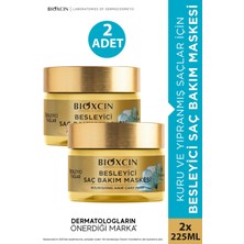Bioxcin Besleyici Saç Bakım Maskesi 225 ml 2 Adet