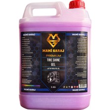 Mami Garaj Lastik Parlatıcı Jel 5kg Pembe