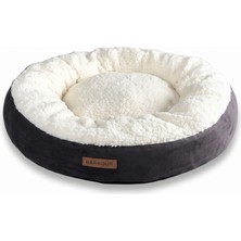 Karma Shop Çift Renk Simit Kedi ve Küçük Irk Köpek Yatağı