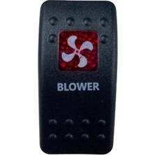 Maroces MR-134M-S13 Marin Switch On-Off 12-24V 3 Bacaklı Kırmızı Havalandırma