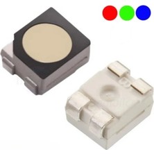 Emay Center 10  Adet Rgb 3528 Smd LED Çip - 1210 Kılıf Çok Renkli Araç Gösterge ve Devre Ledi