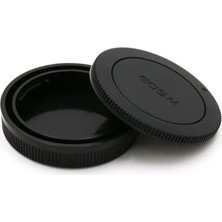 Mettzchrom Canon Eos M Mount Uyumlu Body ve Lens Arka Kapağı