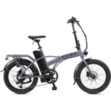 Elektrone Pacıfıc - 20 - Katlanır - 7 Vites - H.disc - Elektrikli - Nardo Gri/siyah