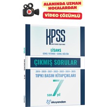Okuyandan Kpss Lisans Tıpkı Basım  Çıkmış Sorular Son 7 Yıl (Eko) - Video Çözümlü