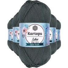 Herşey Trend Herşeytrend 5 Adet Lotus Bikini Büstiyer Bluz Örgü Ipi  K944 Füme