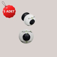 Kadir Düğme 5 Adet Kreas Siyah Dolap Çekmece Kulpları