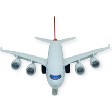 Uravas Store Çek Bırak Metal Uçak Sesli Işıklı - 1 Adet