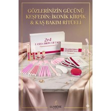 Lash Lift & Brow Lamination 2 In 1 Profesyonel Bakım Seti - 5 Dakikada Hızlı Etki Uzun Süre Kalı