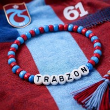 Karma Shop Takım Taraftar Temalı Ahşap Bileklik Trabzon Yazılı