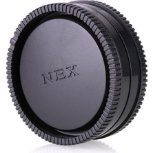 Mettzchrom Sony Nex E Mount Uyumlu Body ve Lens Arka Kapağı
