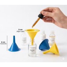 Emay Center Mini Plastik Huni 5 cm Ağız Çapı 6 cm Boy - Parfüm, Esans ve Dar Ağızlı Şişe Doldurma Aparatı