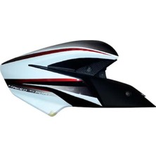 Moto Express Bajaj Pulsar NS200 2014-2016 Sol Depo Yanı Grenajı Beyaz A