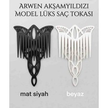 Marchen Collection - Arwen Akşamyıldızı Model Lüks Saç Tokası - 2 Renk Seçeneği