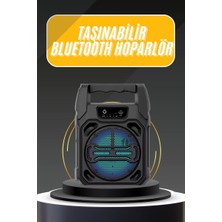 Northcity Karaoke Mikrofonlu Bluetooth Hoparlör - Fm Radyo, Usb/tf, 6.5'' Hd Ses