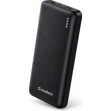 Soultech Needle 10.000 Mah Hızlı Şarj Powerbank Çift USB Çıkışlı Taşınabilir Şarj Cihazı