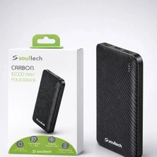 Soultech Carbon 10.000 Mah Powerbank – Hızlı Şarj ve Taşınabilir Güç