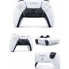 Mobixom Ps5 Uyumlu Kablosuz Oyun Kolu | Bluetooth Gamepad | Pc & Telefon Destekli | Titreşimli Controller