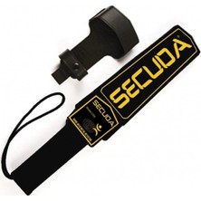 Secuda Crx El Tipi Metal Üst Arama Dedektörü +Şarj Kit Set