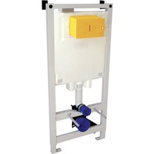 Ideal Standard - Diamante Evo Pnömatik Havalı Sistem Gömme Rezervuar Buton Dahil - W6999-67TK
