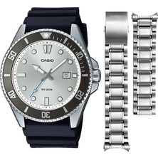 Casio MDV-107 Bill Gates Saati Çelik Kordon Hediyeli