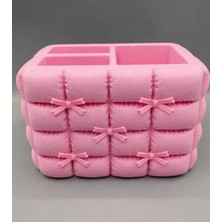 Lotus Home Bölmeli Fiyonk Detaylı Organizer – Makyaj & Masa Üstü Düzenleyici