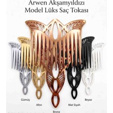 Marchen Collection - Arwen Akşamyıldızı Model Lüks Saç Tokası - 5 Renk Seçeneği