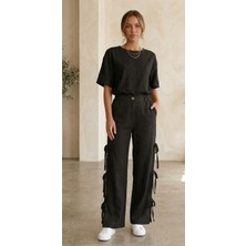 362 Fashion Butik Yandan Bağlamalı Pantolon