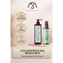 Moonset  ve Hızlı Uzama Sağlayan Saç Bakım Seti