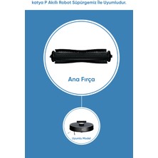 Şımart katya P Akıllı Robot Süpürge Ana Fırça