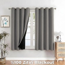 100% Zifiri Blackout Kuşgözü Dikim Tek Kanat