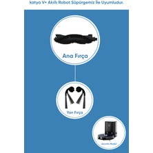 Şımart Katya V+ Akıllı Robot Süpürge Fırça Seti