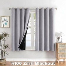 100% Zifiri Blackout Kuşgözü Dikim Tek Kanat